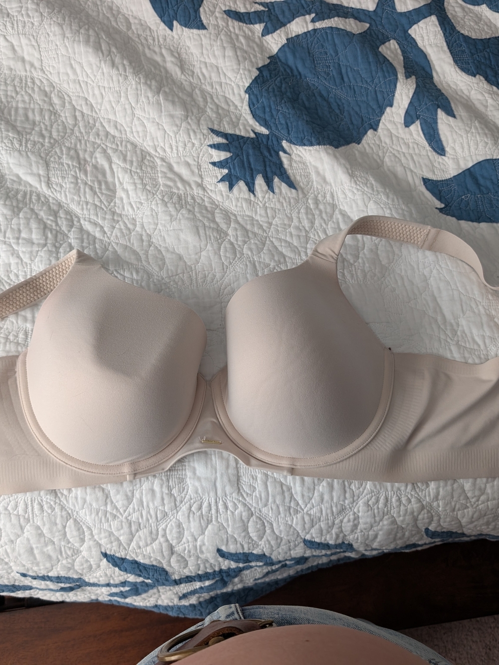 Cacique Light Nude Seamless Molded T-Shirt Bra